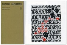 Giuseppe CAPOGROSSI. Galleria Martano/Due 1970. Brochureo di mostra