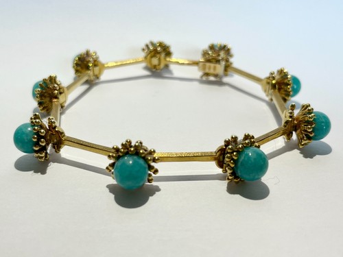 Bracciale vintage oro - , 18k