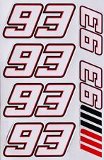 Red Bull Adesivo Marquez MotoGP Repsol Honda Marc Monster Energy Honda Ktm 93