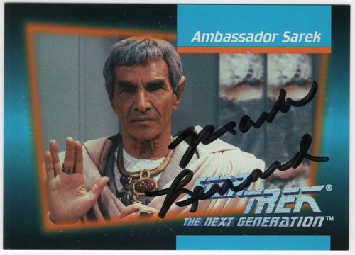 Mark lenard come ambasciatore - mark,