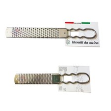 GRATTUGIA piatta in acciaio