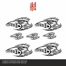 Adesivo Cinghiale Off Road