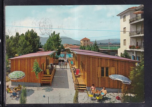 Cartolina ceriale bungalow - cartolina,