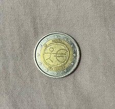 Moneta da 2 Euro Commemorativa – Spagna 1999 – UEM (Unione Economica e Monetaria