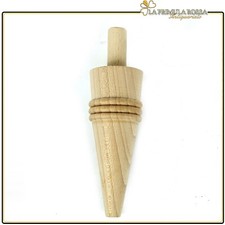 Piedini a spillo stile antico in legno piede per mobile gamba anni 50 restauro