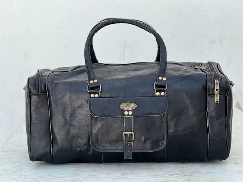 Borsa pelle capra viaggio - di,
