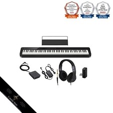 CASIO PX-S5000 BK Nero Pianoforte Digitale 88 Tasti Set Cuffie CasioJapan Nuovo