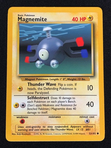 Pokemon magnemite 102 - pokemon, 53/102