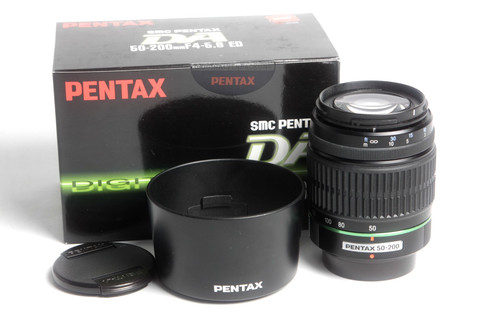Pentax 50 200 - pentax-da, 4-5,6/50-200