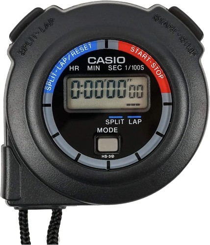 Casio stop watch wrap - casio,