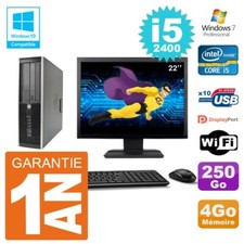 PC HP 6200 SFF Ecran 22" Intel