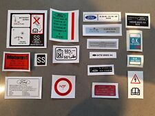 Set adesivi decalcomania vano