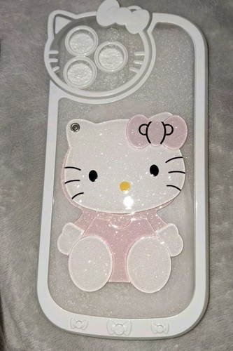 Nuova custodia hello kitty 3d - hello, kitty,