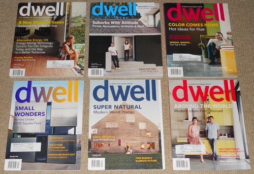 Dwell magazine lot vols - of, 20