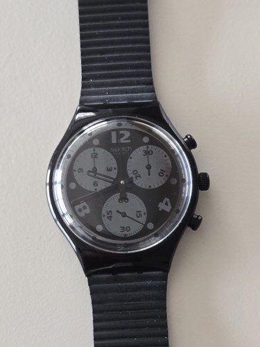 Rare swatch chrono scb110 - scb110, moon