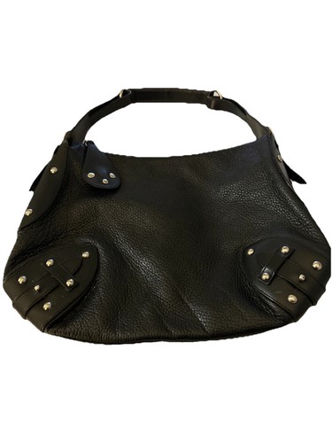 Furla pebble leather stud - pebble,