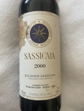 Vino Sassicaia San Tenuta