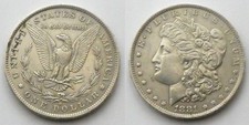 USA Stati Uniti - 1 one dollar 1881 Morgan New Orleans Argento