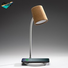 Lampada da Tavolo Led Touch Cassa BLUETOOTH Caricatore Wireless Ricarica Rapida