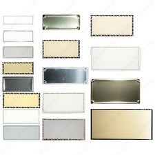 Targhetta Oro Argento Stampata