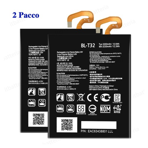 Pacco batteria t32 per - batteria, lg
