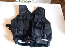 Jacket Gilet Tattico Militare Softair USMC  Black + Guanti