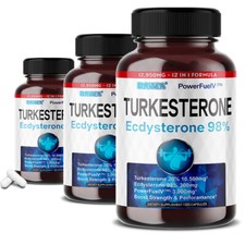 TURKESTERONE + ECDYSTERONE (98%) Prestazioni, Salute Muscolare e Recupero