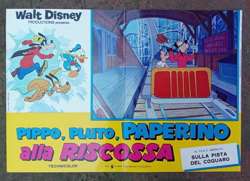 Fotobusta pippo pluto - fotobusta, pippo,