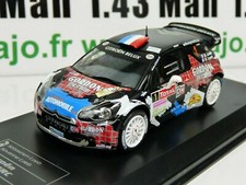 RD24 1/43 IXO Direkt Rallye : CITROËN DS3 WRC Condroz 2013 S.LOEB / S.LOEB