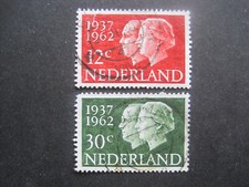 Paesi Bassi MiNr. 772-773 Timbro (AE 328)