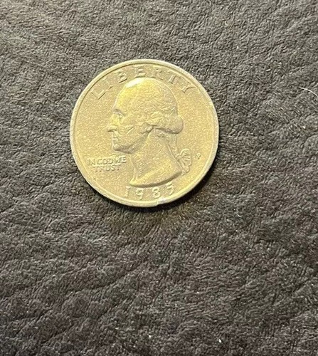 Quarto dollaro 1985 - dollaro, p