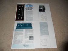 McIntosh MA 6100 Amplifier