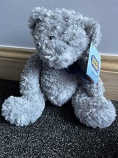 Orsacchiotto Luca grigio Chad Valley Cuddle Club vintage nuovo con etichette nuovo