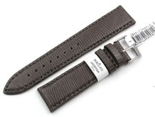 NUOVO Cinturino Morellato Vera Pelle Lucertola Grigio Stile Classico Idea Regalo