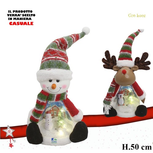Peluche ampolla renna - ampolla, renna/pupazzo