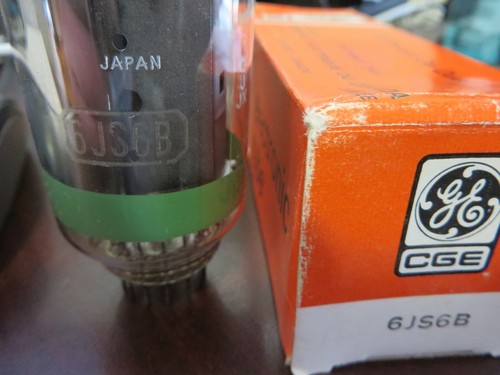 Radio tube 6js6b nos - radio,