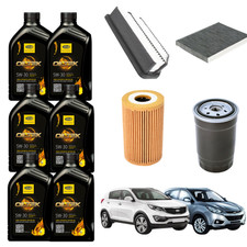 Kit Tagliando 6 Lt Olio 5W30