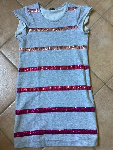 Vestito bimba anni grigio - 10,