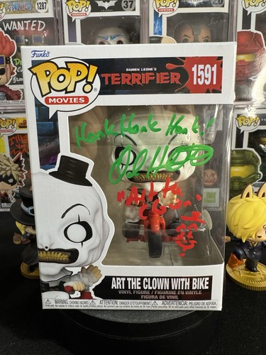 Art clown con bici funko - art,