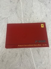 1998 Ferrari F355 Warranty &
