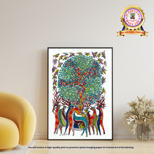 Gond Art albero sacro della