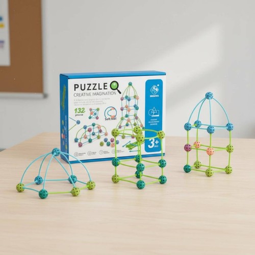Gioco costruzioni con - gioco, palline