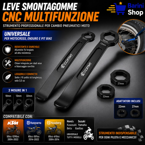 Leve smontagomme cnc - smontagomme, con