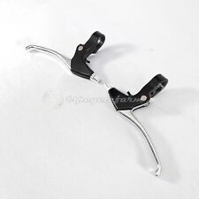 coppia leva leve freno bici bicicletta t4 dita alluminio fixed bmx mtb city bike