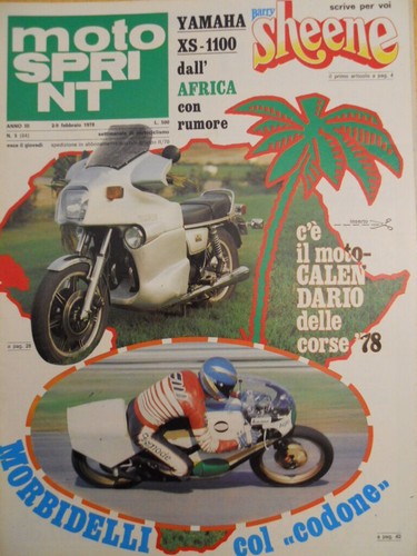 Motosprint 1978 yamaha - motosprint,
