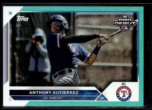 2023 topps pro debutto - pro, aqua