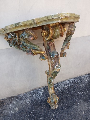 Console laccata veneziana - console,