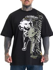 T-shirt Amstaff Lykon nera