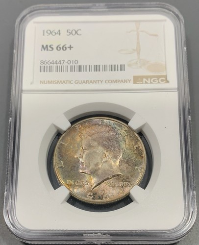 1964 ngc ms66 - ms66+, più