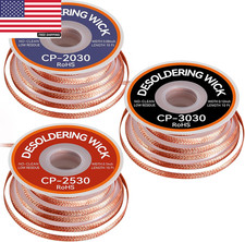3PCS Premium Desoldering Wick